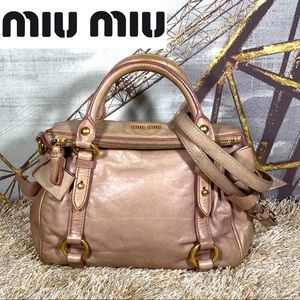 Miu Miu Lux Mini Bow Bag
